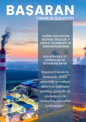 BAŞARAN YÜKSEK ISI İZOLASYON e-katalog kapak görseli