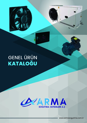 Arma Soğutma Sistemleri e-katalog kapak görseli