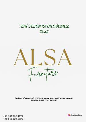 ALSA FURNİTURE 2025 KATALOG e-katalog kapak görseli