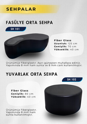 Fiber Sehpa ve Sandalyeler e-katalog kapak görseli