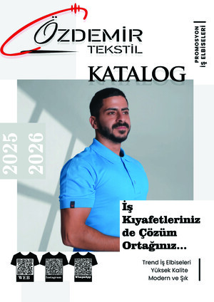 Özdemir Tekstil e-katalog kapak görseli