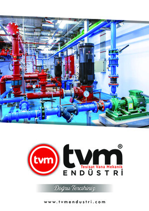 TVM ENDÜSTRİ e-katalog kapak görseli