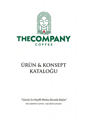 TheCompany Coffee e-katalog kapak görseli